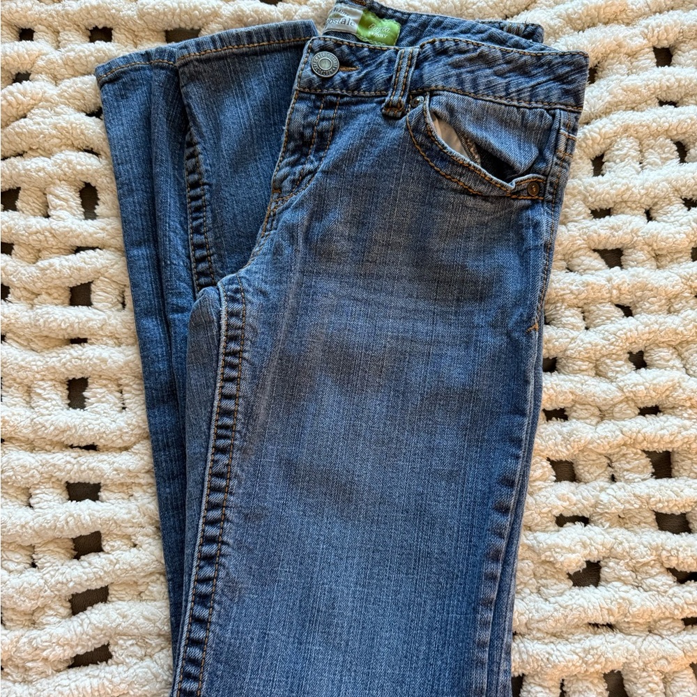 Aeropostale Blue Straight Leg Jeans